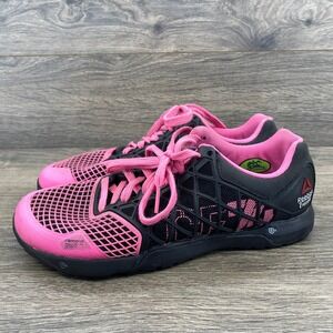 Reebok CrossFit Nano 4.0 Training Shoes Womens 8 Pink Black M41331 DuraCage